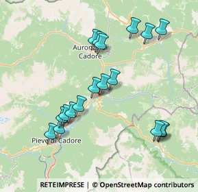 Mappa Via Giuseppe Fabbro, 32040 Vigo di Cadore BL, Italia (7.59222)