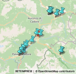 Mappa Via Giuseppe Fabbro, 32040 Vigo di Cadore BL, Italia (8.63056)