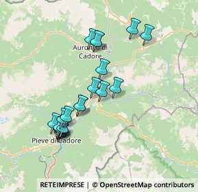Mappa Via Giuseppe Fabbro, 32040 Vigo di Cadore BL, Italia (6.8455)