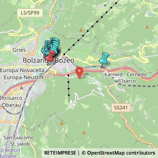 Mappa Via Campegno, 39100 Bolzano BZ, Italia (1.9505)