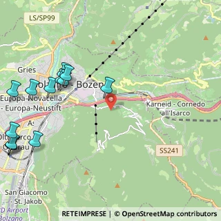 Mappa Via Campegno, 39100 Bolzano BZ, Italia (2.95615)