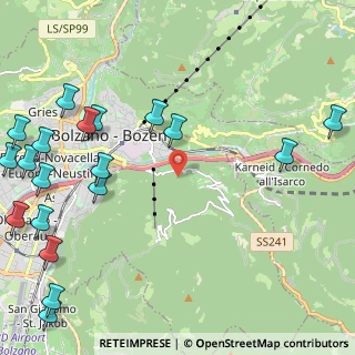 Mappa Via Campegno, 39100 Bolzano BZ, Italia (3.11895)