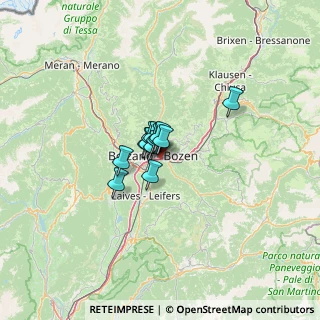 Mappa Via Campegno, 39100 Bolzano BZ, Italia (5.27615)