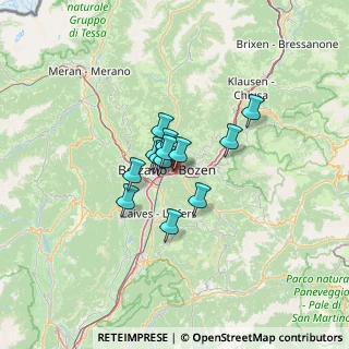 Mappa Via Campegno, 39100 Bolzano BZ, Italia (7.43692)