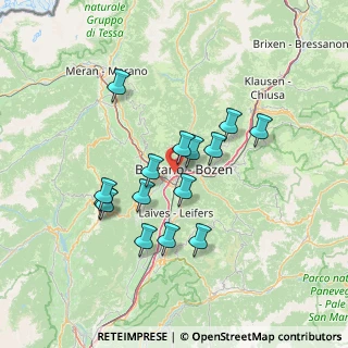 Mappa Via Cagliari, 39100 Bolzano BZ, Italia (12.1)