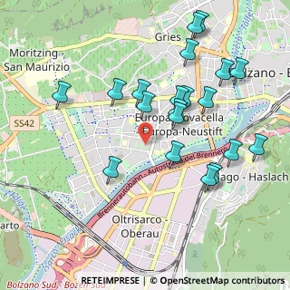 Mappa Via Cagliari, 39100 Bolzano BZ, Italia (1.003)