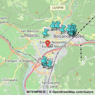 Mappa Via Cagliari, 39100 Bolzano BZ, Italia (2)