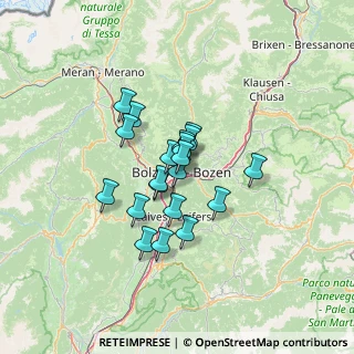 Mappa SS 12, 39100 Bolzano BZ, Italia (8.993)