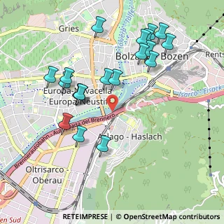 Mappa SS 12, 39100 Bolzano BZ, Italia (1.024)