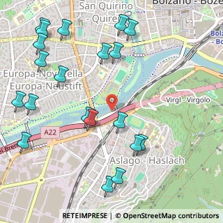 Mappa SS 12, 39100 Bolzano BZ, Italia (0.6605)