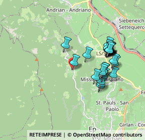 Mappa Perdonigerweg, 39057 Appiano sulla strada del vino BZ, Italia (1.696)