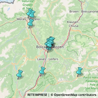 Mappa Via del Parco, 39100 Bolzano BZ, Italia (12.13308)