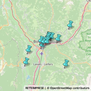 Mappa Via del Parco, 39100 Bolzano BZ, Italia (4.37769)