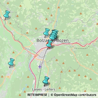 Mappa Via del Parco, 39100 Bolzano BZ, Italia (3.43083)