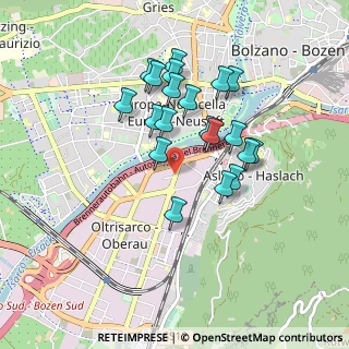 Mappa Via Vittorio Lancia, 39100 Bolzano BZ, Italia (0.759)