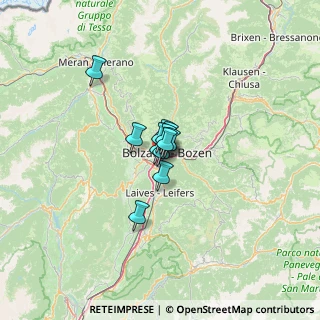 Mappa Via Vittorio Lancia, 39100 Bolzano BZ, Italia (5.0375)