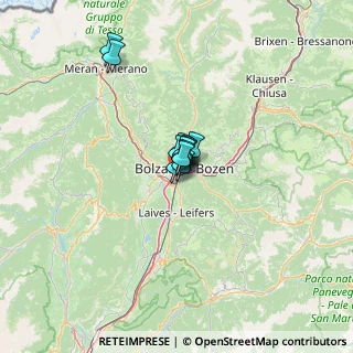 Mappa Via Vittorio Lancia, 39100 Bolzano BZ, Italia (5.01)