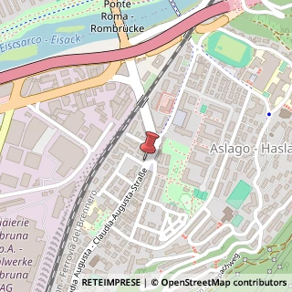 Mappa Via Claudia Augusta, 36, 39100 Bolzano, Bolzano (Trentino-Alto Adige)