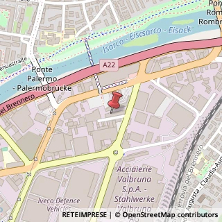 Mappa Via Lancia, 8/A, 39100 Bolzano, Bolzano (Trentino-Alto Adige)