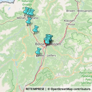 Mappa Via Vincenzo Lancia, 39100 Bolzano BZ, Italia (10.53083)
