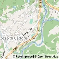 Map Lozzo di Cadore