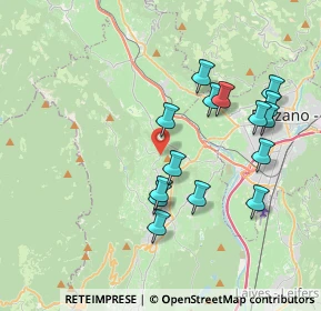 Mappa Via Riva di Sotto, 39057 Appiano sulla strada del vino BZ, Italia (3.64667)