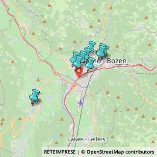 Mappa VIA VOLTA LOC.PONTERESIA, 39100 Bolzano BZ, Italia (2.66364)