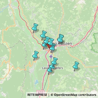 Mappa Via Similaun, 39100 Bolzano BZ, Italia (5.02385)