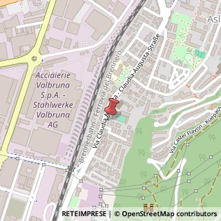 Mappa Via Claudia Augusta, 115A, 39100 Bolzano, Bolzano (Trentino-Alto Adige)