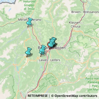 Mappa C.Cle Twenty, 39100 Bolzano BZ, Italia (6.455)
