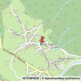 Mappa Via G. Peresson, 26, 33022 Arta Terme, Udine (Friuli-Venezia Giulia)
