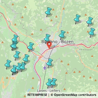 Mappa C.C. Twenty, 39100 Bolzano BZ, Italia (5.853)