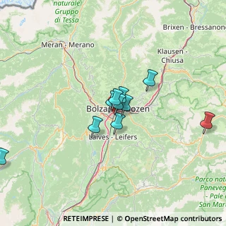 Mappa C.C. Twenty, 39100 Bolzano BZ, Italia (13.83909)