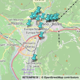 Mappa Via Fabio Filzi, 39100 Bolzano BZ, Italia (2.05211)
