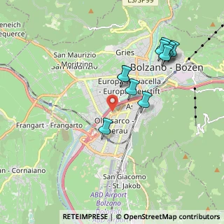 Mappa Via J. Ressel, 39100 Bolzano BZ, Italia (1.88273)