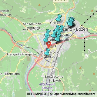 Mappa Via J. Ressel, 39100 Bolzano BZ, Italia (1.7245)