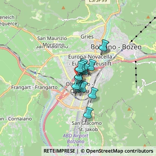 Mappa Via J. Ressel, 39100 Bolzano BZ, Italia (0.82938)