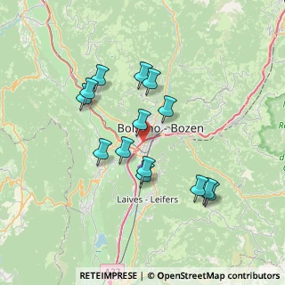 Mappa Via J. Ressel, 39100 Bolzano BZ, Italia (6.51143)