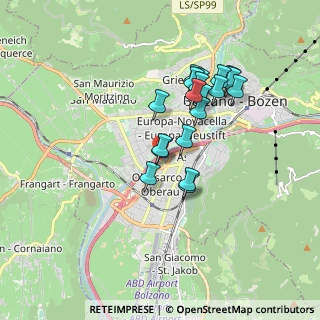 Mappa Via Righi, 39100 Bolzano BZ, Italia (1.47947)