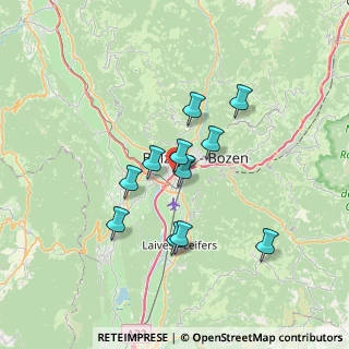 Mappa Via Righi, 39100 Bolzano BZ, Italia (5.63818)