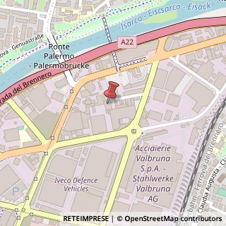 Mappa Via Vincenzo Lancia, 6/a, 39100 Bolzano, Bolzano (Trentino-Alto Adige)