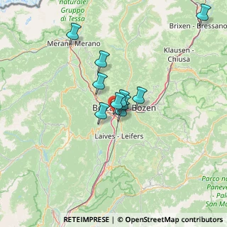Mappa Via Nicolò Rasmo, 39100 Bolzano BZ, Italia (13.34909)