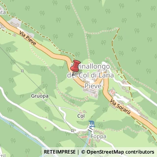 Mappa Via Pieve, 78, 32020 Livinallongo del Col di Lana, Belluno (Veneto)