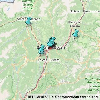 Mappa Via Castel Flavon, 39100 Bolzano BZ, Italia (6.11909)