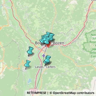 Mappa Via Castel Flavon, 39100 Bolzano BZ, Italia (4.17733)