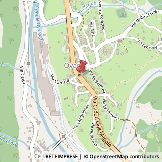 Mappa Via Caduti II Maggio, 129, 33025 Ovaro, Udine (Friuli-Venezia Giulia)