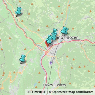 Mappa Via Ortles, 39100 Bolzano BZ, Italia (3.51455)