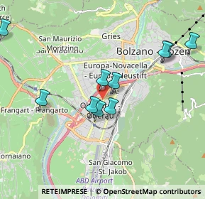 Mappa Via Werner Von Siemens, 39100 Bolzano BZ, Italia (2.2625)