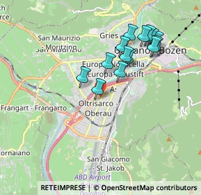 Mappa Via Werner Von Siemens, 39100 Bolzano BZ, Italia (1.74286)