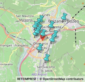 Mappa Via Werner Von Siemens, 39100 Bolzano BZ, Italia (1.16)
